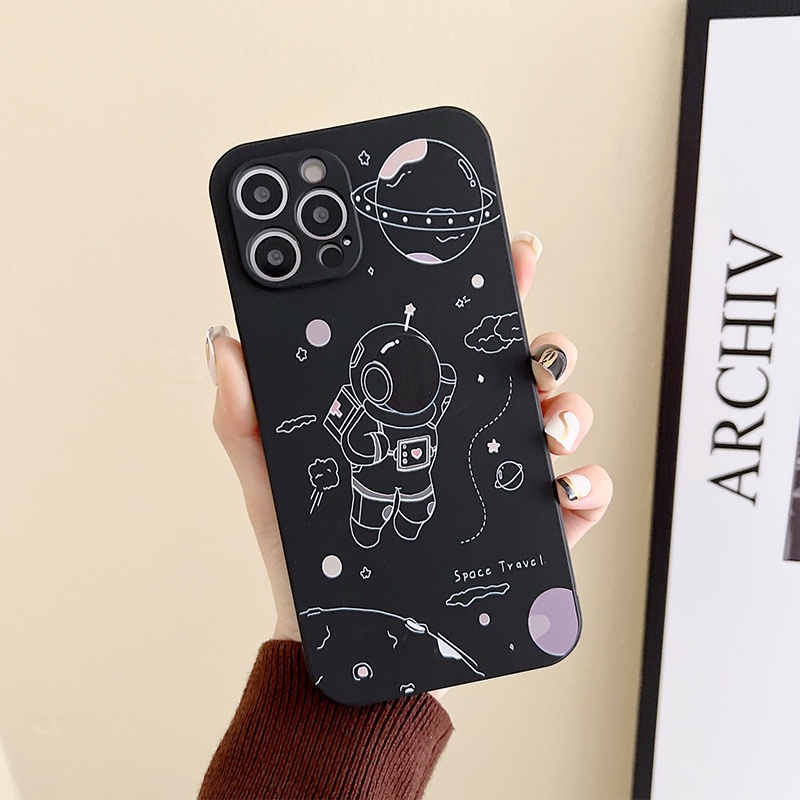 Ốp Điện Thoại Chống Sốc In Logo NASA Cho Huawei Y9 Prime 2019 Y9 2019 Nova 7 7i Nova 7 SE P40 Pro Mate 30 Pro Honor 8X