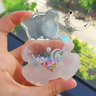 Móc khoá shaker gấu