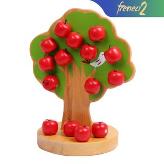 Montessori Teaching Aids Apple Trees Math Toys Early Learning Education Toys