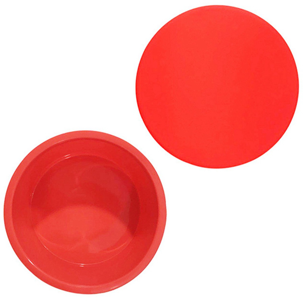 Epoch Khuôn Silicon Làm Bánh Chống Dính Hình Tròn Nhiều Màu Có Thể Tái Sử Dụng 4 Inch