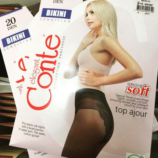 Quần tất Nga Conte - Bikini 20D