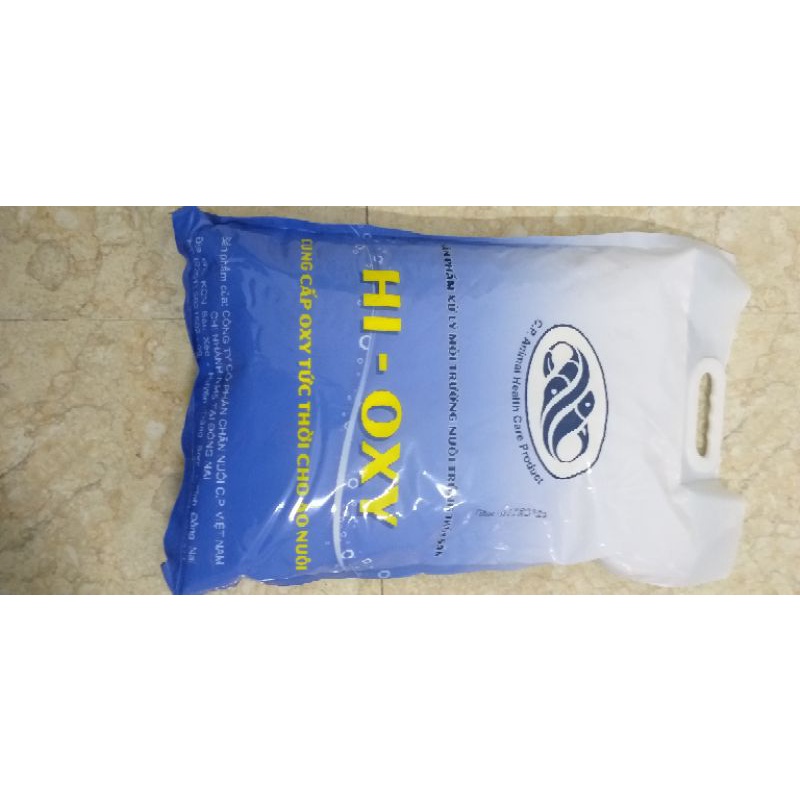 OXY CẤP CỨU cho tôm cá- OXY HM- cung cấp oxy nhanh chóng từ đáy ao- dạng viên