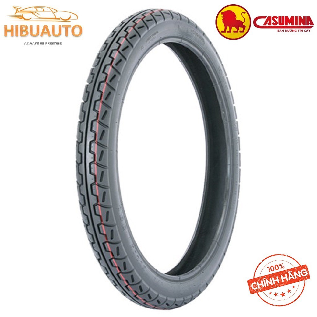Cặp Vỏ Lốp Casumina Cho Xe Máy Trước 2.25 – 17 và Sau 2.50 – 17 Loại Tốt Dành cho Wave, Dream,...