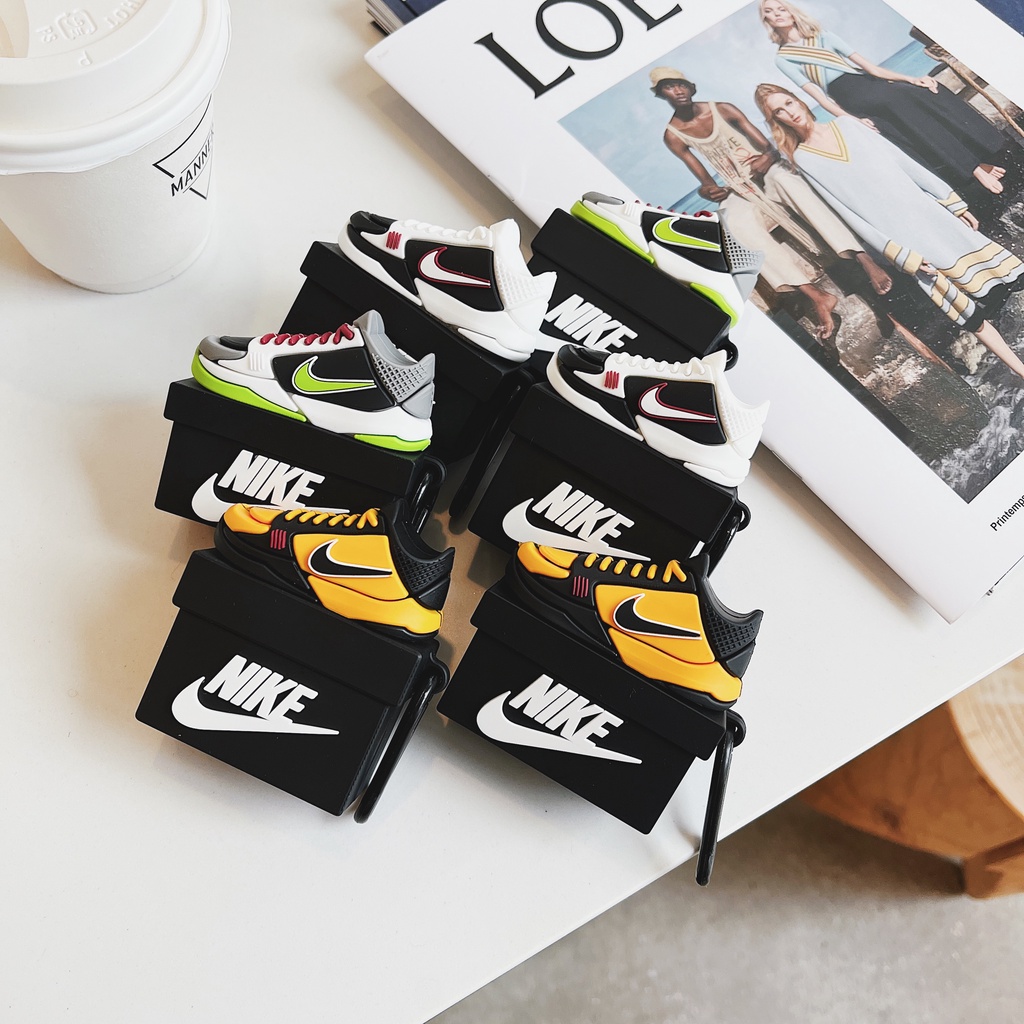 Vỏ Bảo Vệ Hộp Sạc Tai Nghe AirPods3 Airpods 3 Pro 2Gen Họa Tiết Vỏ Bảo Vệ Kiểu Giày Mới 2021 Ốp