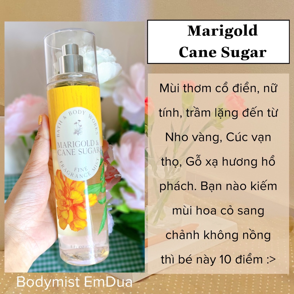 Xịt Thơm Toàn Thân - MARIGOLD CANE SUGAR