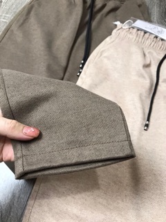 Quần baggy dạ cạp chun co giãn nhẹ (không ưng-hoàn tiền)