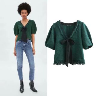 Áo zara tqxk tweed