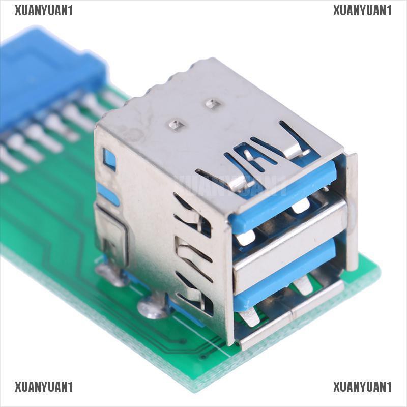 [xuanyuan1] Bo Mạch Chủ 20Pin Sang 2 Cổng USB 3.0 Loại A Female