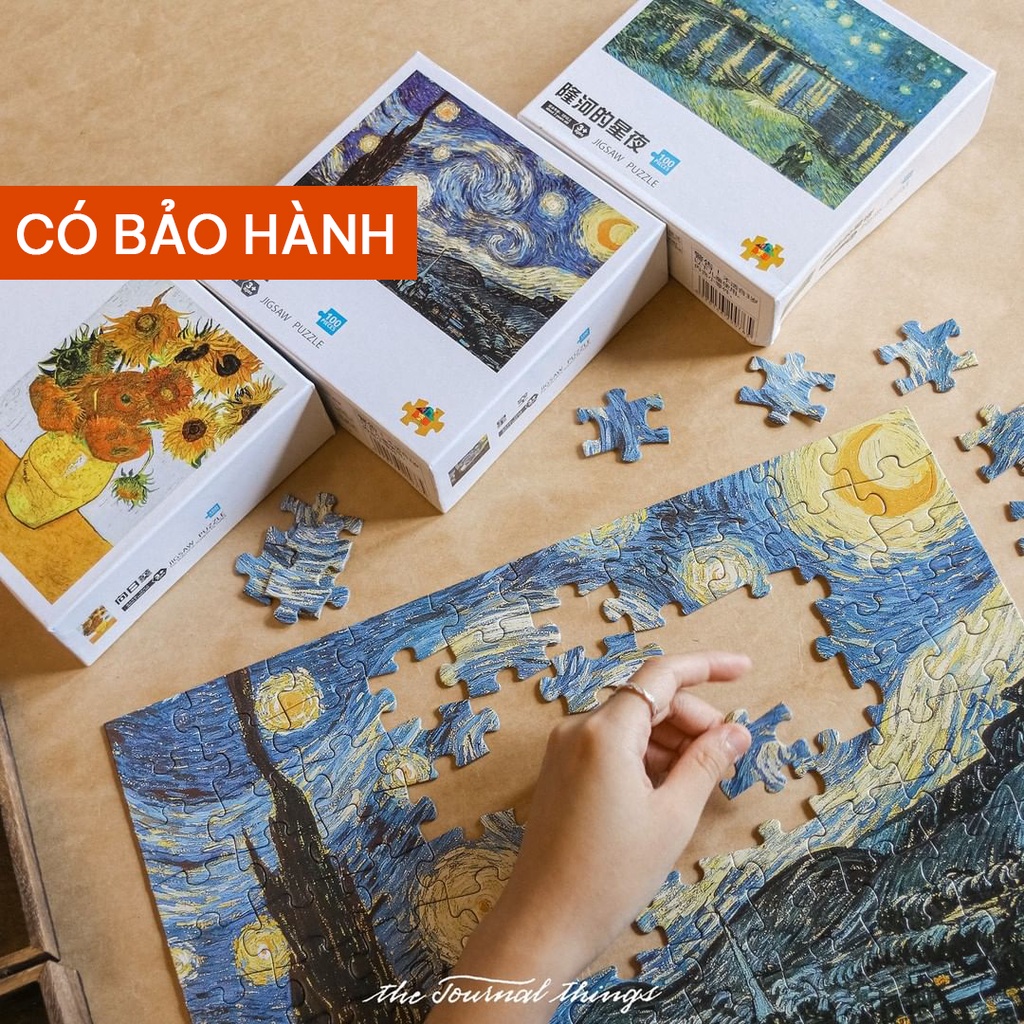 Puzzle Van Gogh 100pcs (Xếp Hình Tranh Van Gogh 100 Mảnh)