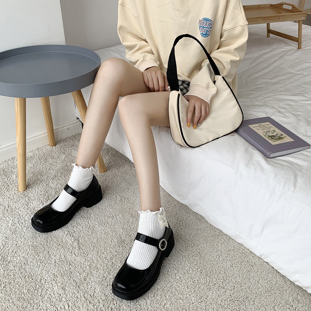 GIÀY NỮ 3 PHÂN - GIÀY BÚP BÊ MARY JANE CÁ TÍNH 2021