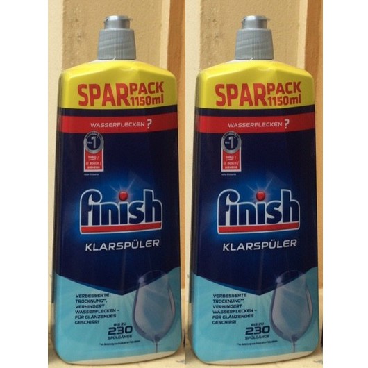 Combo 120 viên Finish+1.5kg muối rửa bát Finish+Bóng Finish 750ml dùng cho máy rửa bát chén