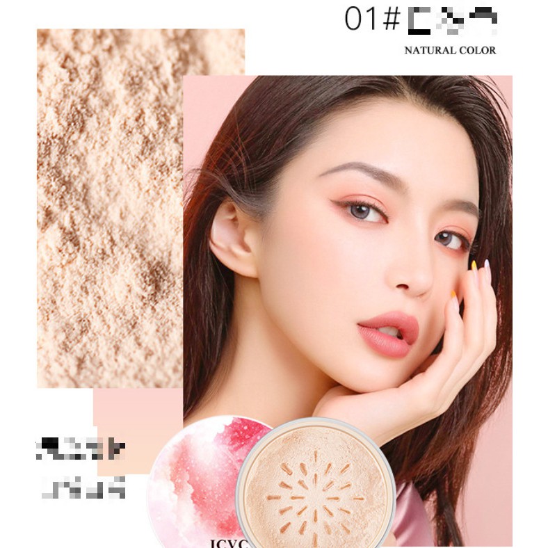Bột Phấn Phủ MÂY HỒNG ICVC 5208 nội địa chính hãng cute cute mịn da lâu trôi che phủ tốt sỉ rẻ | BigBuy360 - bigbuy360.vn