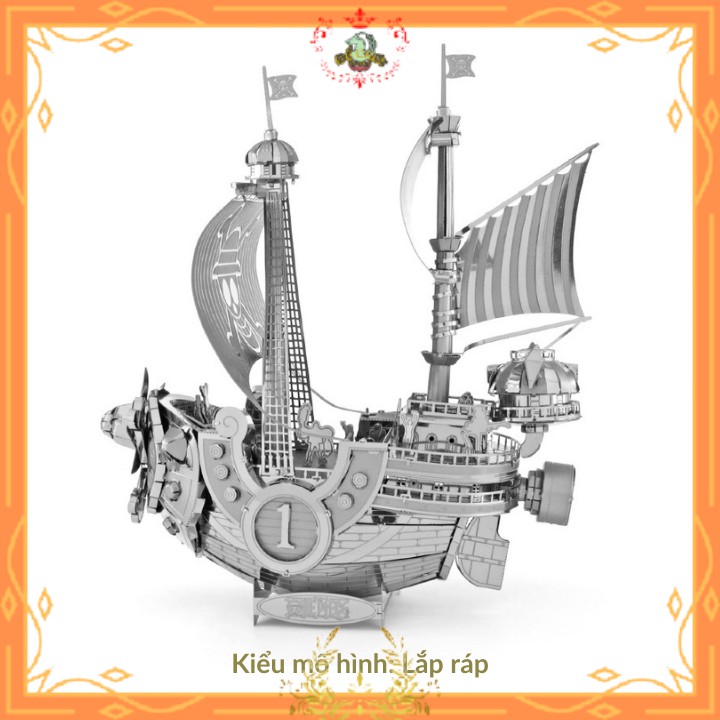 Mô Hình Thép 3D Tự Lắp Ráp Tàu Thousand Sunny One Piece đẹp