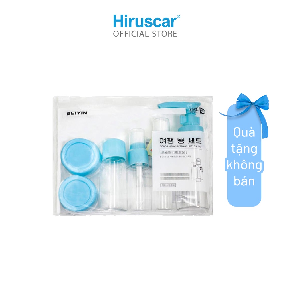 (Quà tặng không bán) Bộ chiết mỹ phẩm Hiruscar Set 7 món