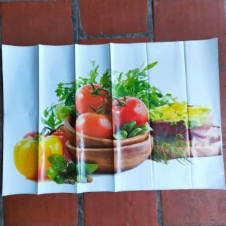 Tranh dán tường bếp cách nhiệt (Khổ to 60*90)