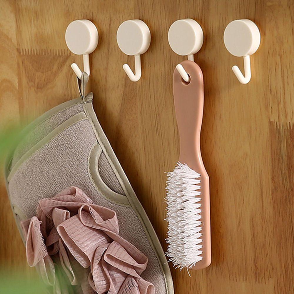 Set 10 Móc Treo Chìa Khóa Dán Tường Đa Năng Trang Trí Nhà Cửa