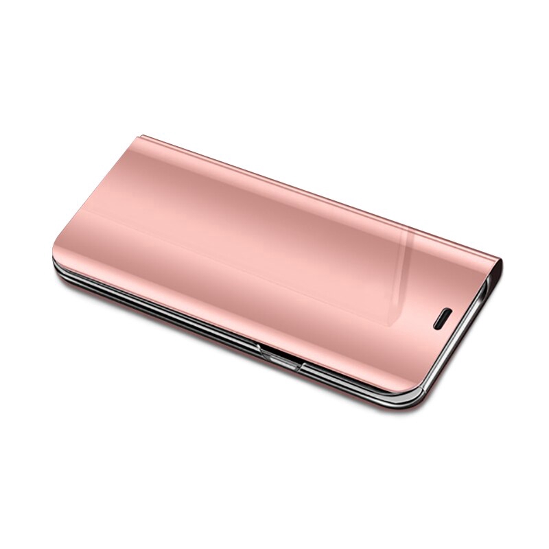 Bao da điện thoại nắp lật tráng gương thông minh sang trọng cho SAMSUNG GALAXY S8 S9 S10 PLUS S20 ULTRA NOTE 9 10 | WebRaoVat - webraovat.net.vn