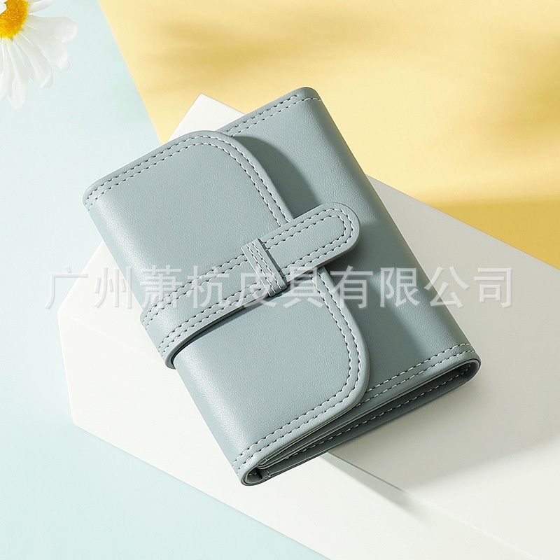Ví Ngắn Gập Ba Thời Trang Xinh Xắn Dành Cho Nữ