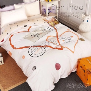 Vỏ chăn cotton lụa