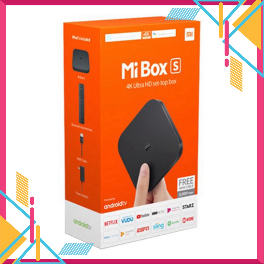 NGÀY XẢ KHO Android Tivi Box Xiaomi Mibox S - Hàng Digiworld phân phối chính hãng NGÀY XẢ KHO