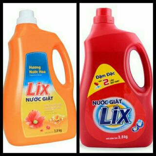 Nước giặt Lix 3,8kg