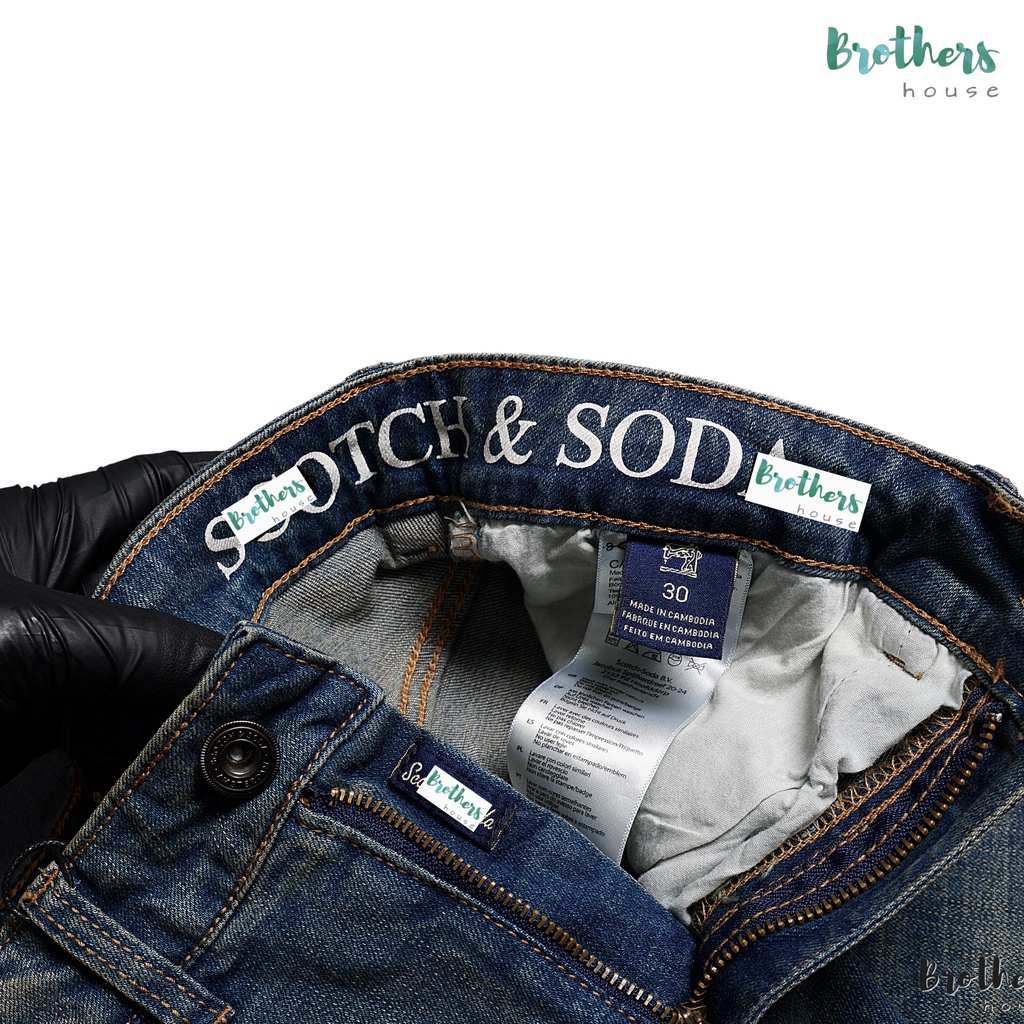 |Jean hãng|Quần jean nam scotch & soda lên dáng cực chất