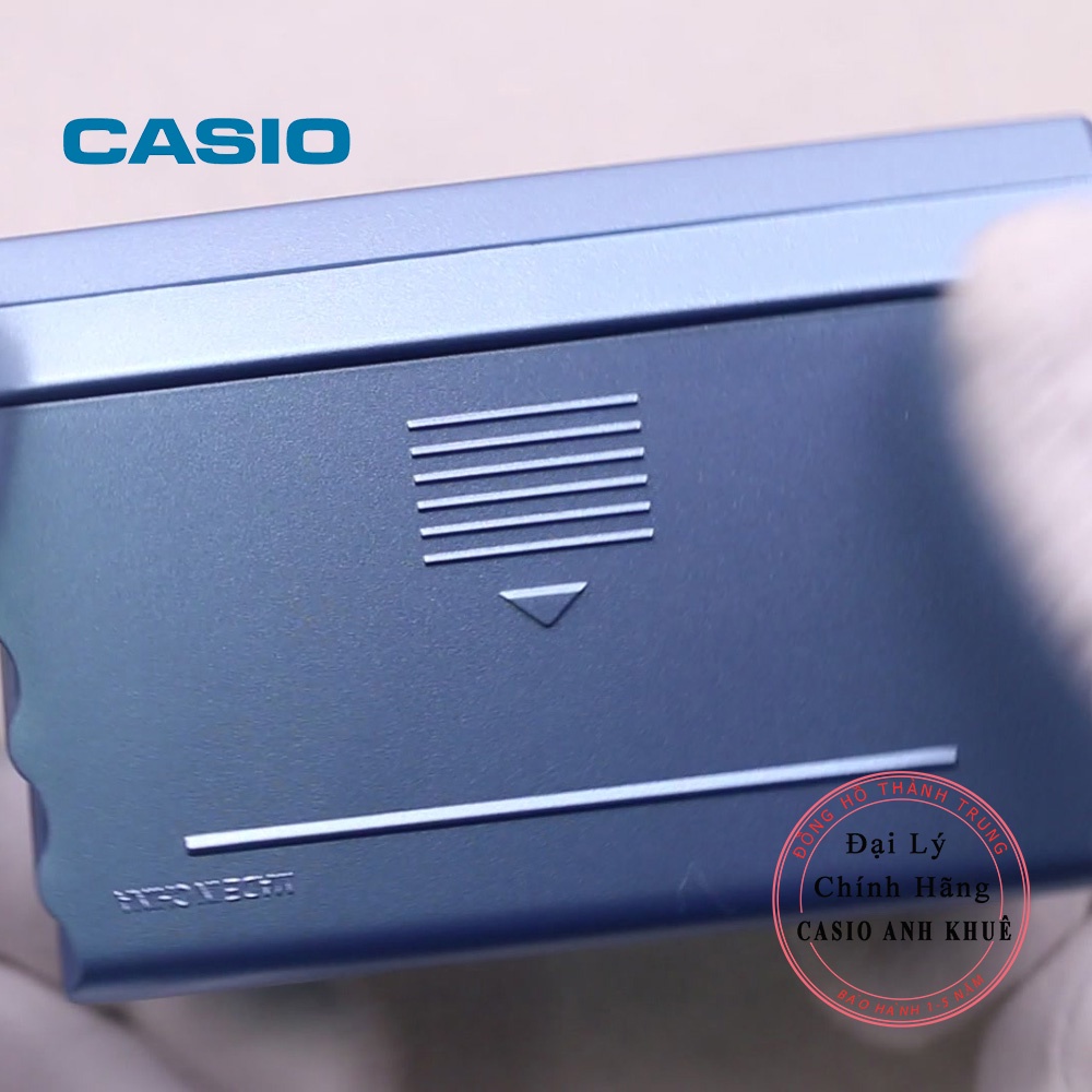 Đồng hồ báo thức để bàn điện tử Casio DQ-541D-2RDF xanh ngọc