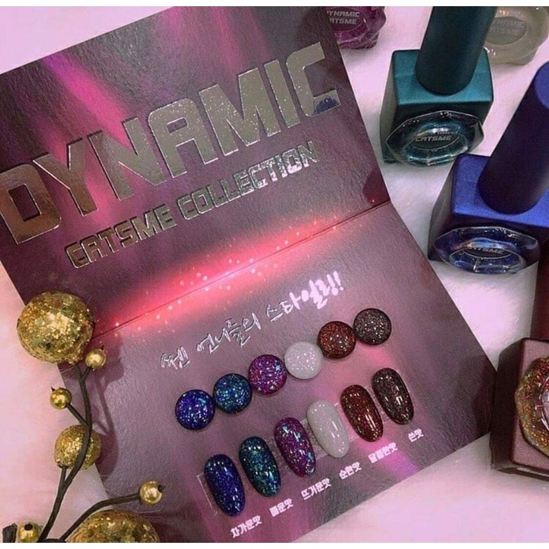 ♻️FREE SHIP ♻️ Bộ sản phẩm sơn gel nhũ cao cấp Hàn Quốc Cats me nail collection Dynamic