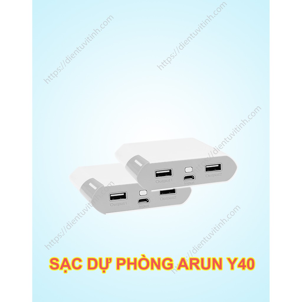 Sạc Dự Phòng Arun Y40