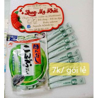 Hạt nêm cho bé các loại tách lẻ.
