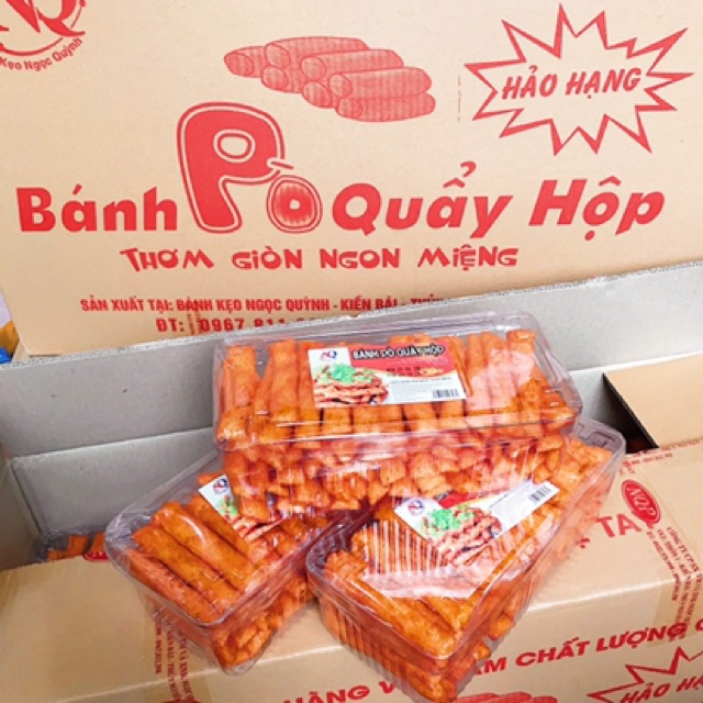 [SỈ] Thùng bánh pò quẩy Ngọc Quỳnh (320g*30 hộp)