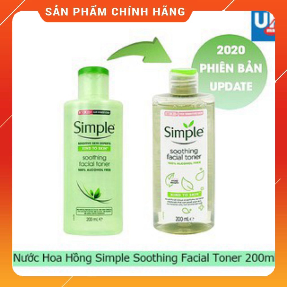 Nước Hoa Hồng Simple Soothing Facial Toner