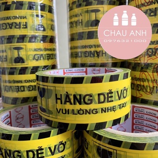 1 cuộn băng dính cảnh báo hàng dễ vỡ