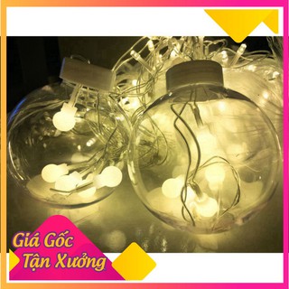 ĐÈN NHÁY MÀNH TRANG TRÍ HÌNH CẦU TRÒN DÀI 5M 12 BÓNG ĐÈN - RẺ NHẤT SHOPEE