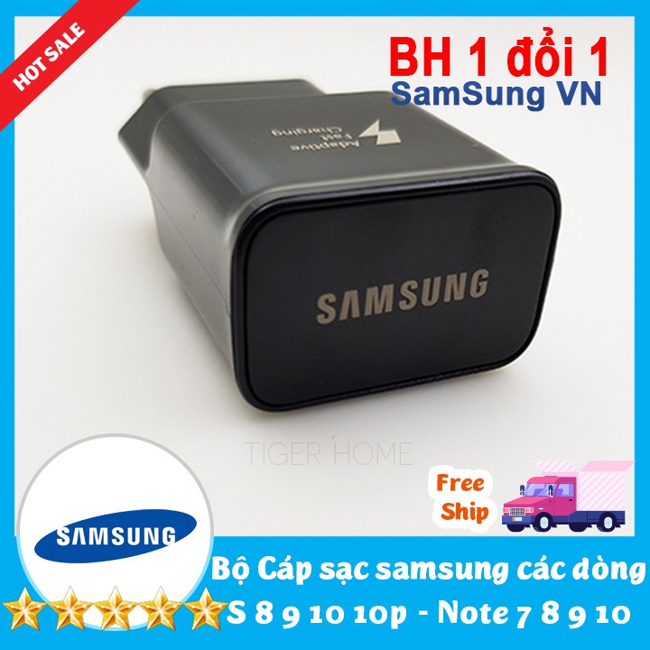 Bộ Cáp sạc USB Type C Samsung Galaxy S8, S8+,s9,s9+,Note8,Note9/s10/s10+Bóc máy chính hãng bảo hành 1 đổi 1 samsungvn