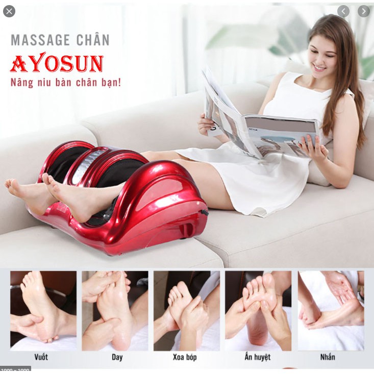 Máy massage chân aYosun Hàn Quốc