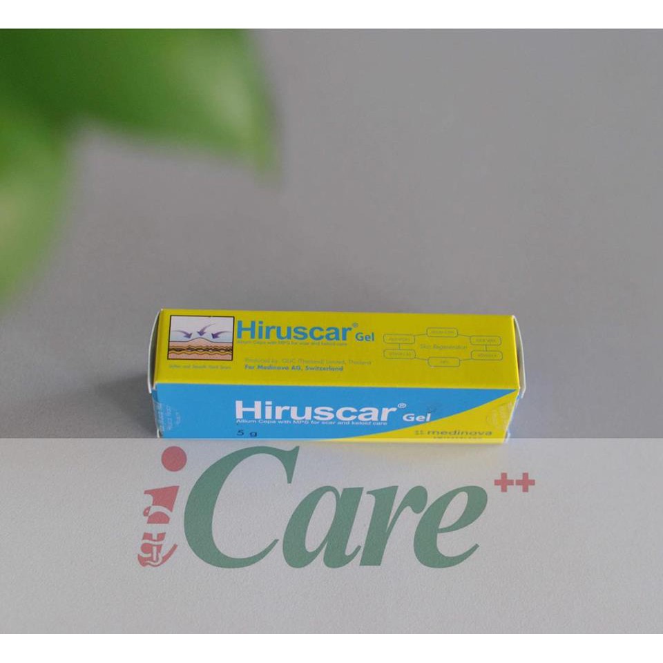 HIRUSCAR GEL - KEM NGỪA SẸO NHẬP KHẨU THÁI LAN