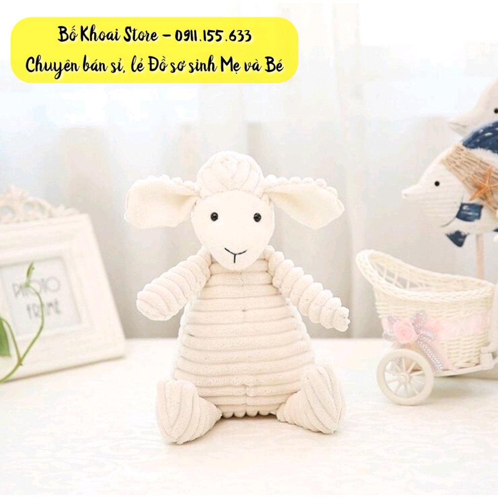 Cừu bông cho bé Sz 25cm - 30cm - 40cm - Bố Khoai Store