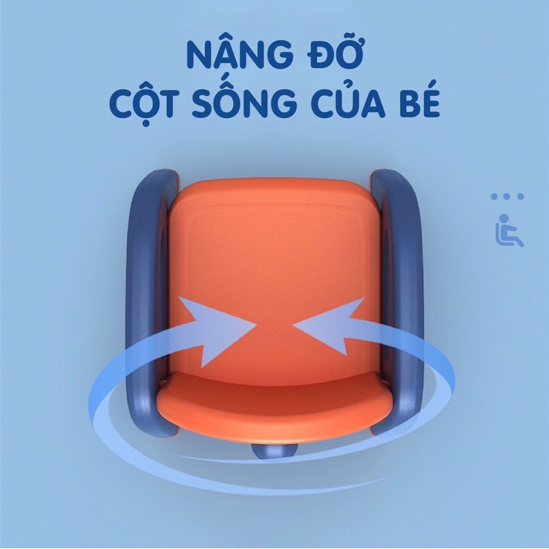 Giao hỏa tốc| Bộ bàn ghế trẻ em đa năng Holla 2021