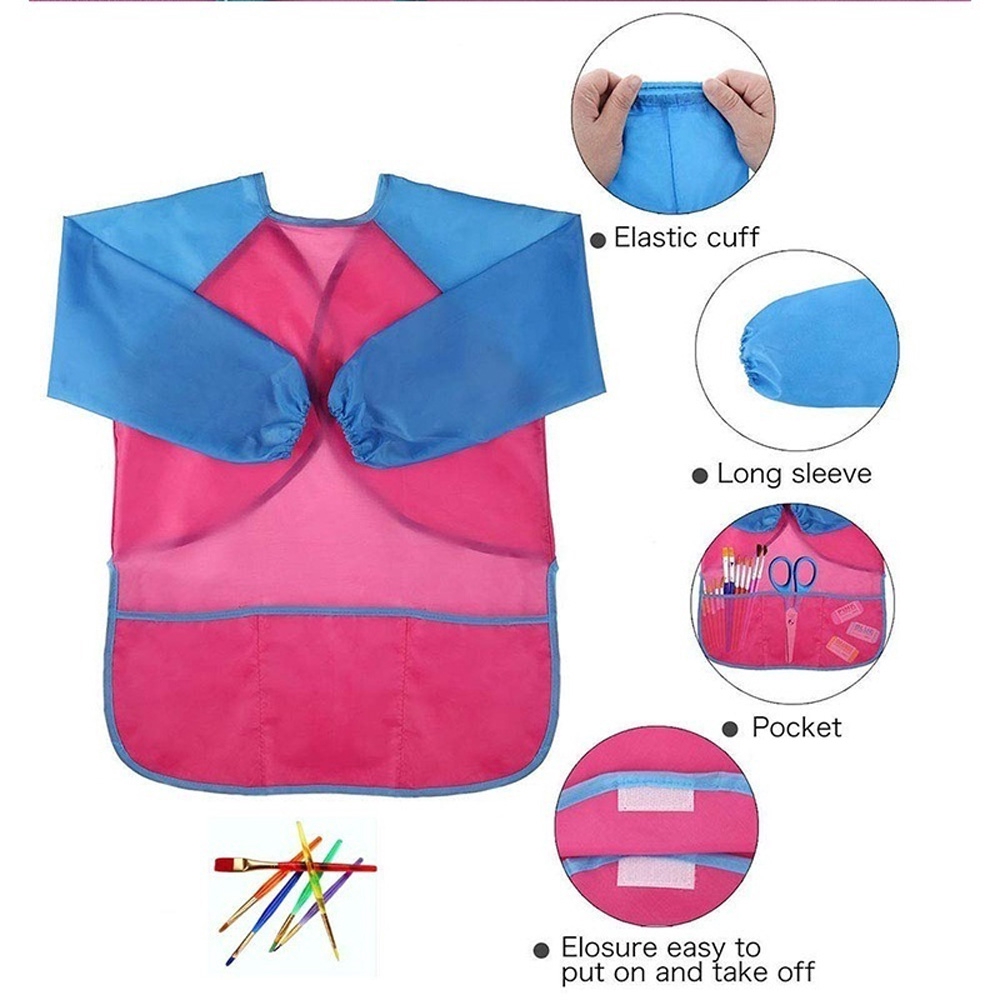 Tạp dề tập vẽ thủ công cho trẻ em