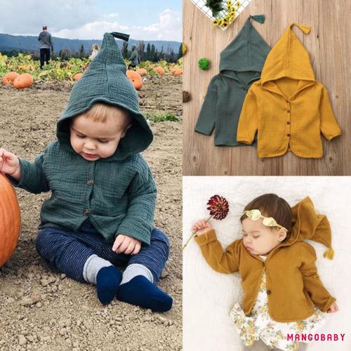 Áo khoác có nón trùm kiểu dáng dễ thương dành cho các bé
