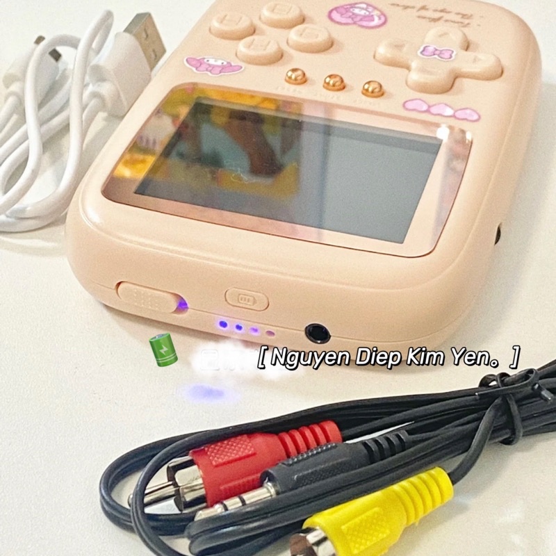 Sạc dự phòng 10.000mAh kiêm Máy chơi game 🤖 ⚡️  🫶🏻 Fullbox - Tặng kèm Sticker cute 💫