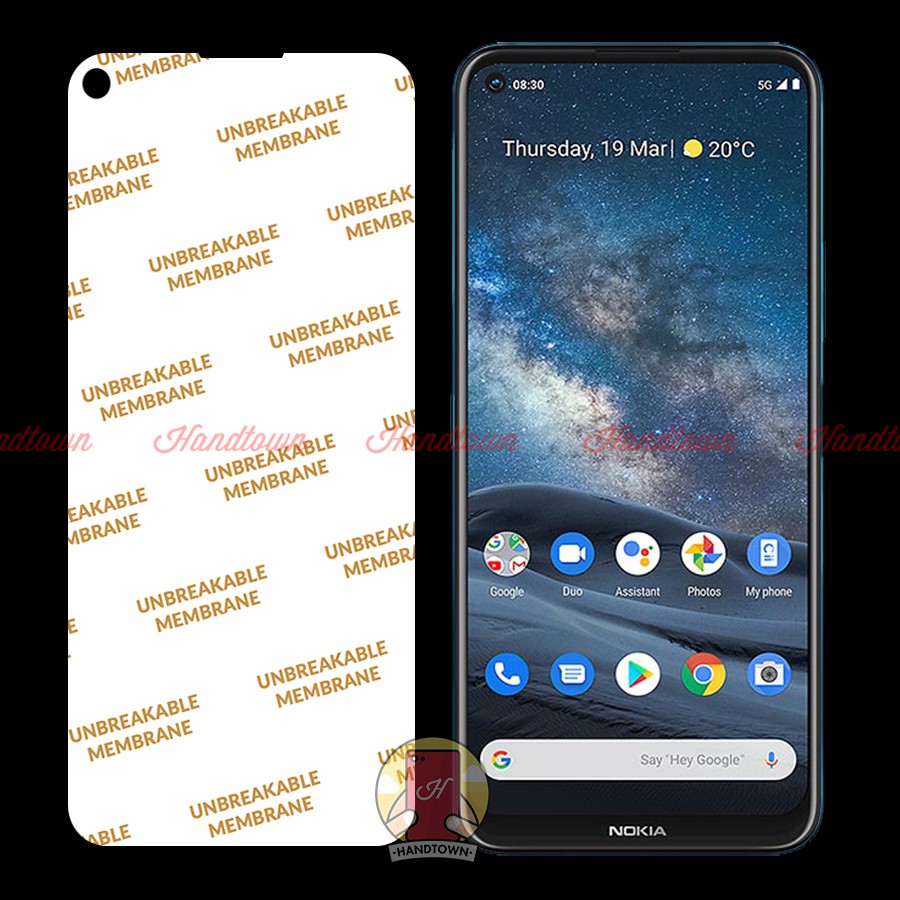 Miếng Dán Màn Hình PPF Kính Cường Lực Dẻo Nokia 8.3 Nokia8.3 Trong Suốt Chống Va Đập Chống Trầy Xước