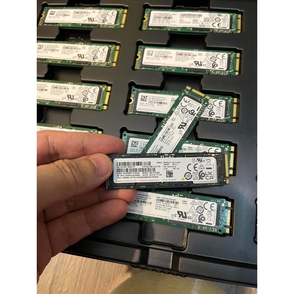 Ổ cứng SSD 256GB | 512GB M2-SATA Samsung PM881 2280 - Bảo hành 36 tháng