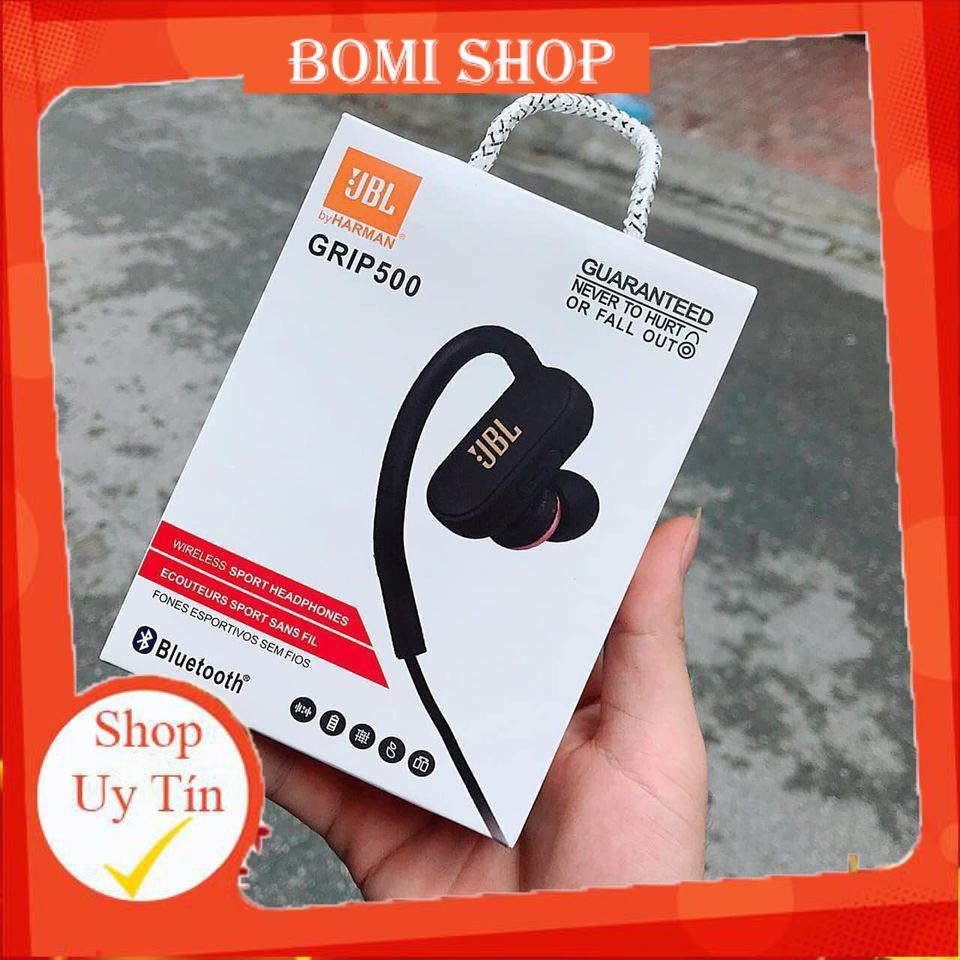 HÀNG CHÍNH HÃNG_TAI BLUTOOTH SPORT JBL GRIP 500_BOMISHOP