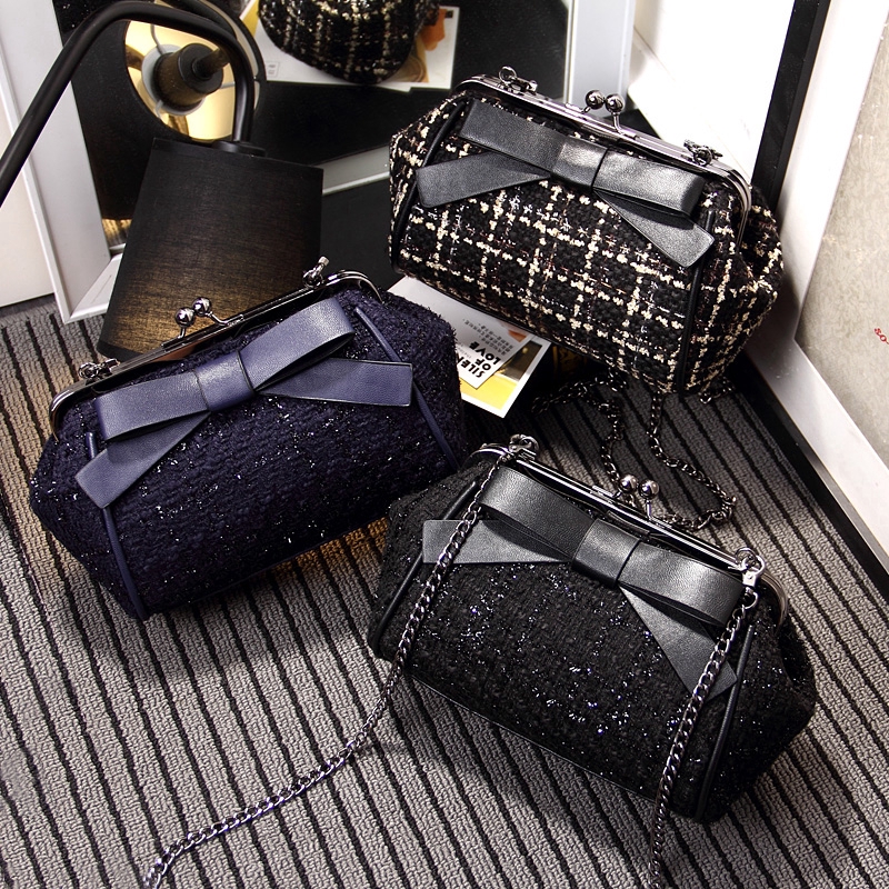 Túi đeo vai IELGY có dây đeo dạng xích cao cấp thời trang dành cho nữ