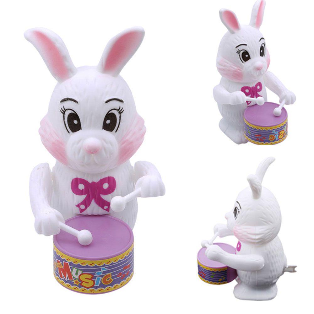 1 Đồ Chơi Thỏ Lên Dây Cót Bằng PVC Vui Nhộn Cho Bé