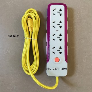 ổ cắm đúc kèm dây điện 3m