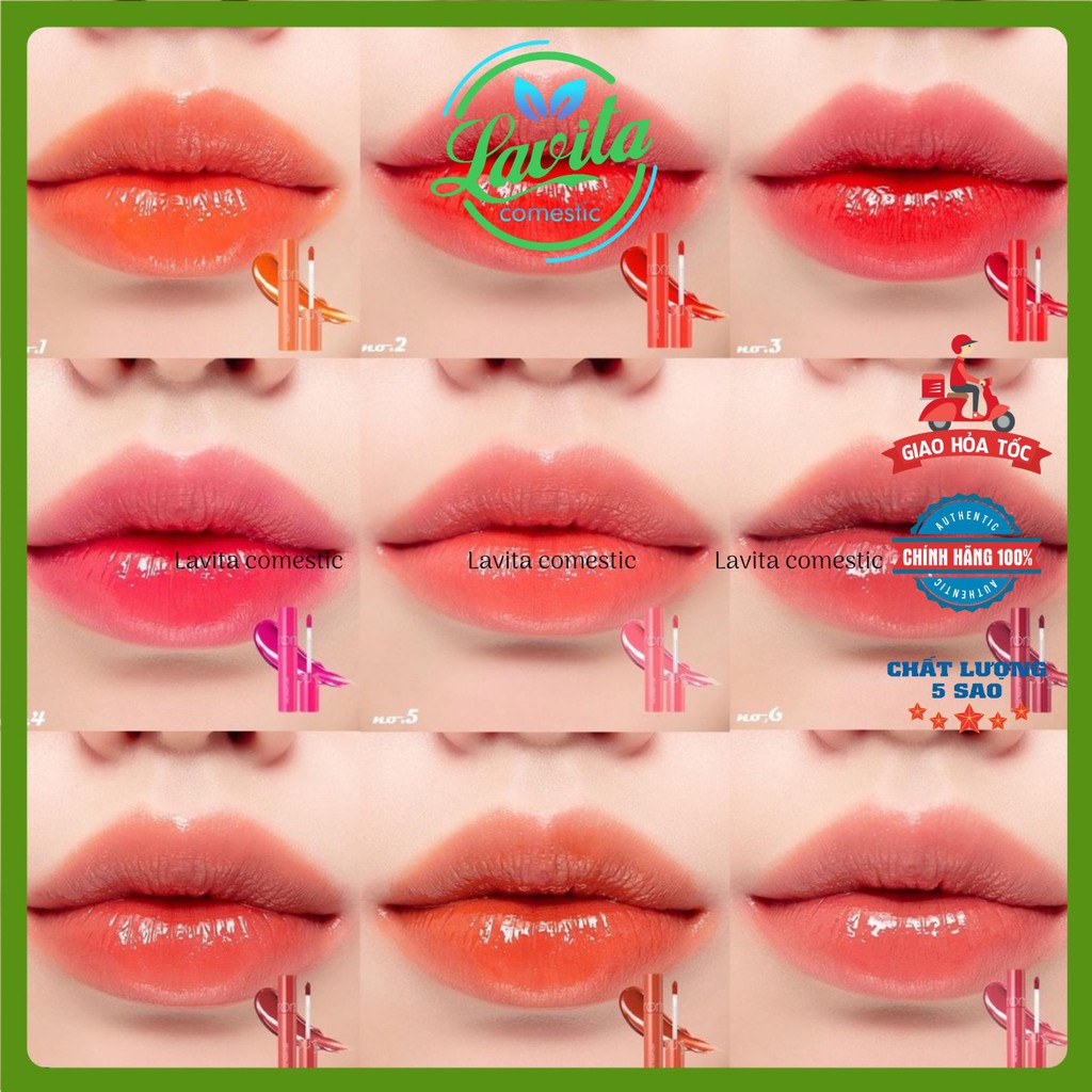 Son Bóng Romand / Son tint Romand Juicy Lasting Tint 2019