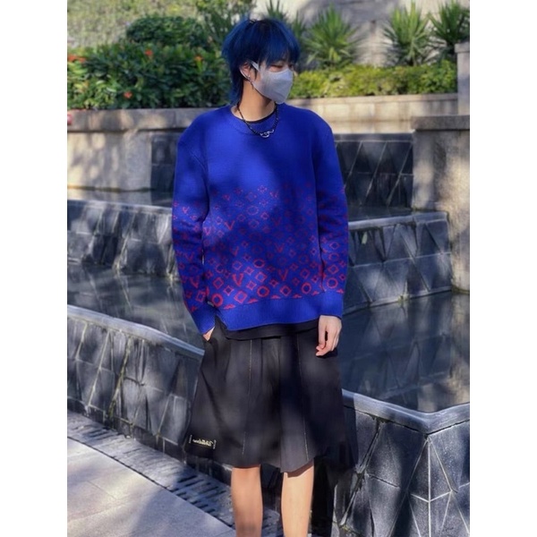 ÁO LEN LV HOẠ TIẾT CHÌM DÀNH CHO NAM VÀ NỮ